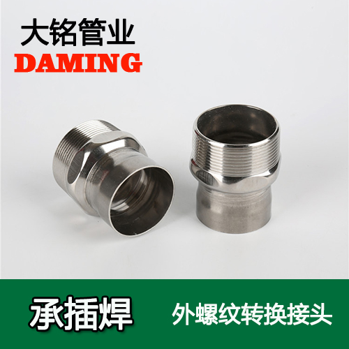 DN50*2 承插焊接式蜜柚APPIOS外螺纹转换接头（304 316L）