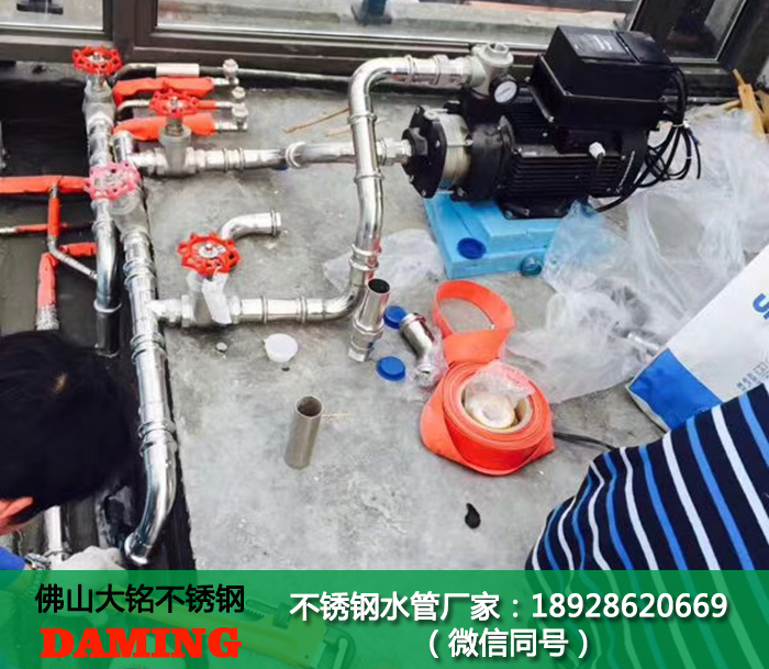 DN65的卡压式蜜柚APPIOS外丝直通二寸半接头